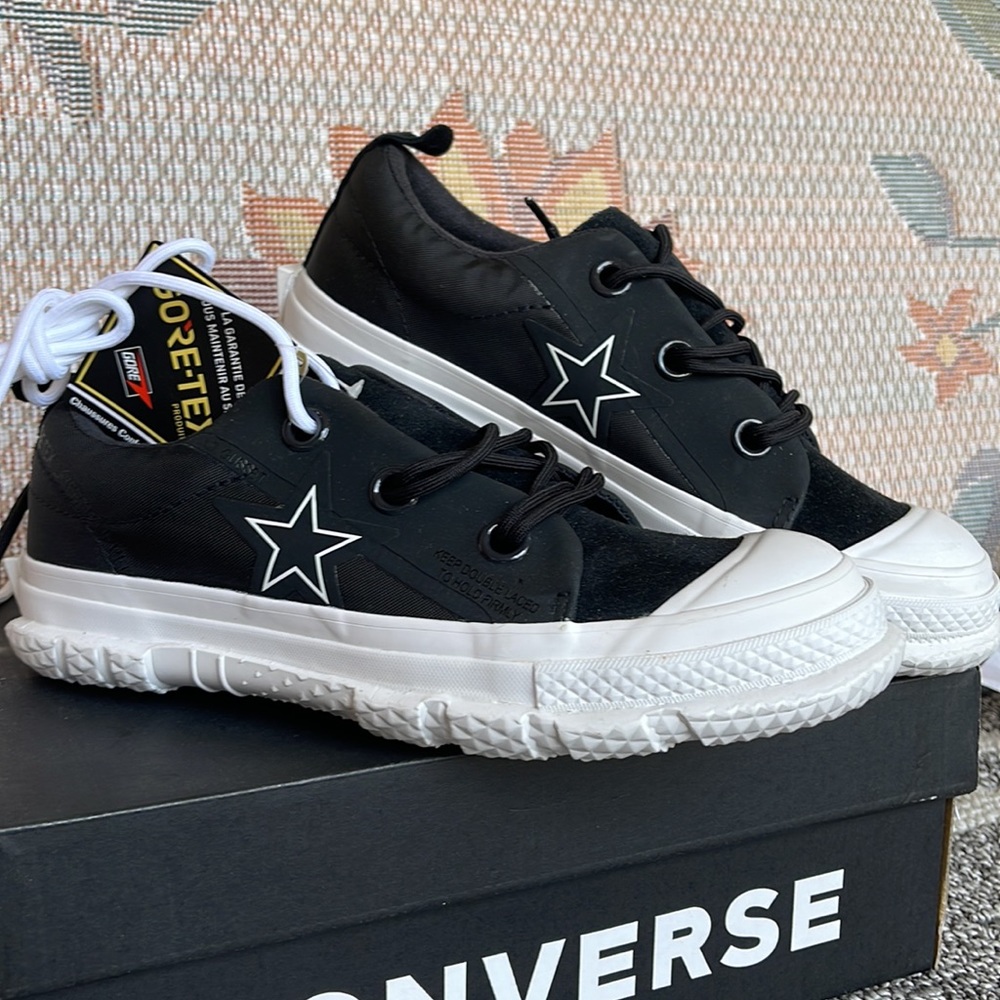 Converse WMNS 163178C
ONE STAR MC18 OX BLACK/WHITE/WHITE Sneakers - Picture 6 of 16